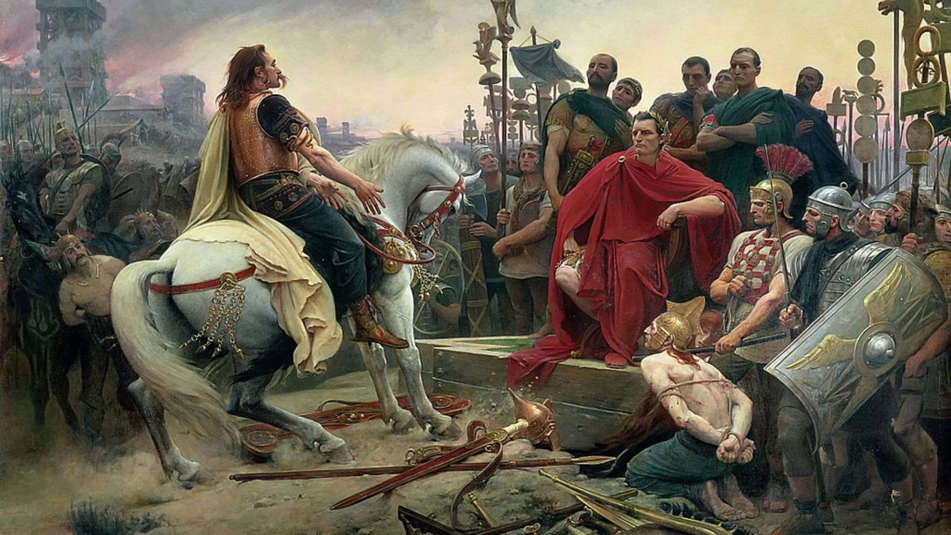 Perang Galia: Perang Republik Romawi Melawan Suku Galia