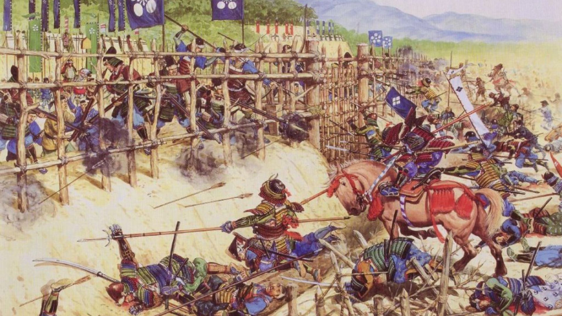 Pertempuran Nagashino: Senjata Api Melawan Kavaleri Samurai