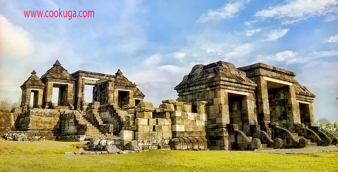 Candi Ratu Boko Jejak